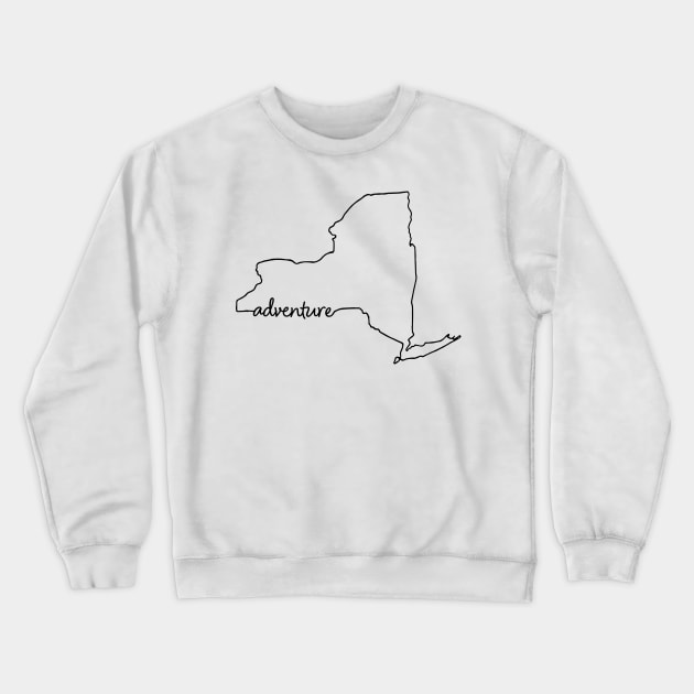 NY adventure Crewneck Sweatshirt by Nataliatcha23